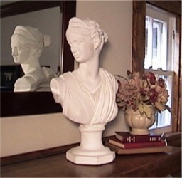 Bust of Diana Huntress statue bust marble italian busts