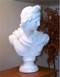 Apollo Bust life size bust of Apollo Greek Bust famous busts 