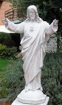 Jesus Statue , LargJesus Marble Sacred Heart of Jesus statues Outdoor Statue of Christ