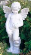 Little Angel Statue , Winged Angel Gardens Statuary 