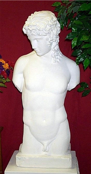 David Statue Torso Statue art of David  Michelangelo