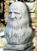 Leonardo Da Vinci Bust Italian Da Vinci bust marble 
