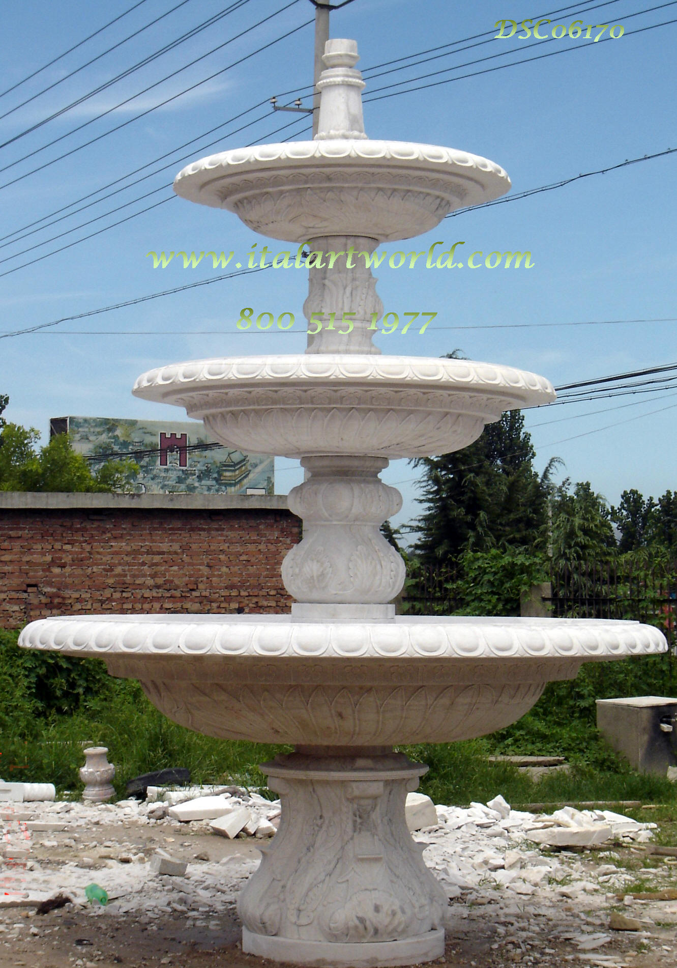 Large Marble Fountain Italian Carrar carved marble Fountains 
