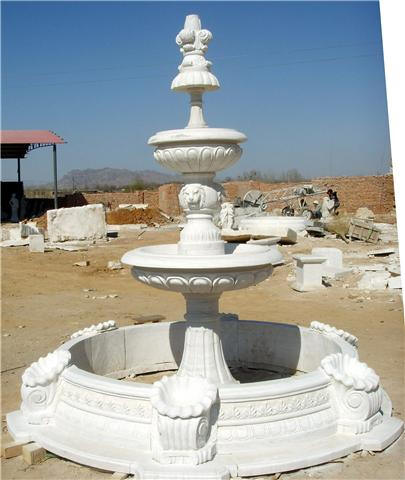 Classic tiered MArble Fountain MAde in Italy Fountains Cast Fountain 