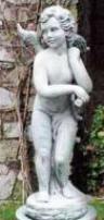 Cupid Statue Garden Angel Statuary marble cupid statue made Italy 