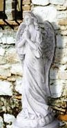 Winged Statue of An Angel Marble Statue Angel Outdoor  statue wings