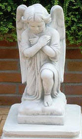 Knilling Angel Statue , Sacred weeping angel statue outdoor 