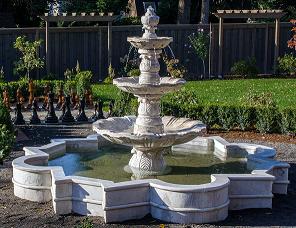 3 Tiered Water Fountain Classical Italian pool Fountain 