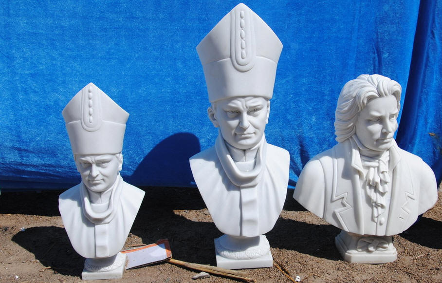 Religious figure bust , made bust of Sacred People Catholic statue busts 