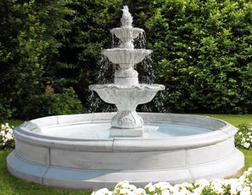 Large Fountain Tiered Marble Fountains cast