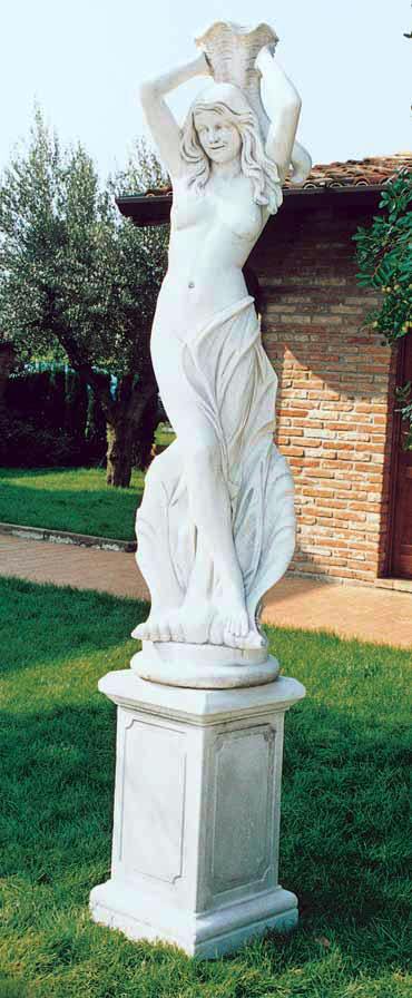 Tall Venus Water Pourin Fountain Statue