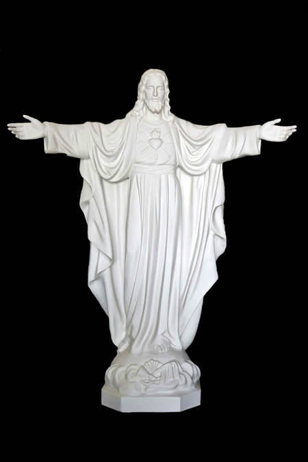 Jesus statue God Statuary Christ Statues Sacred Heart Statue Saint