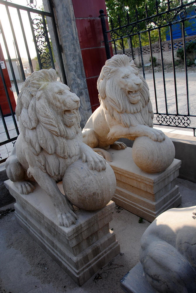 Lions Marble Statue Outdoor Lion Statue 
