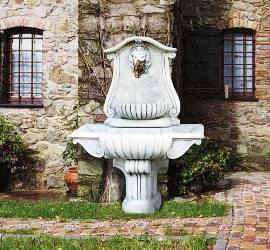 wall fountains  courtyard Italian fountains  Marble Wall Fountains.